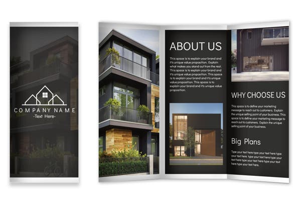 Picture of Real Estate Brochure - Design 2
