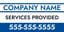 Picture of 3ft x 6ft - Banner - Contractors - 11