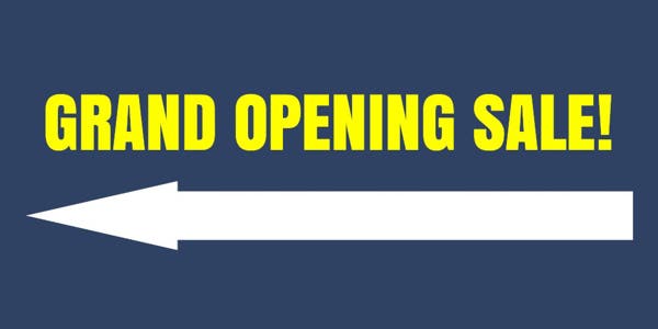 Picture of 3ft x 6ft - Banner - Retail - 02