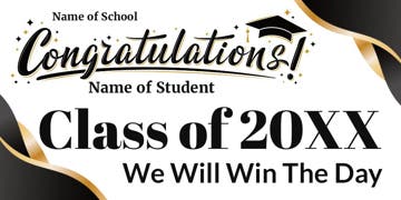 Picture of 4ft x 8ft - Banner - Graduation - 01