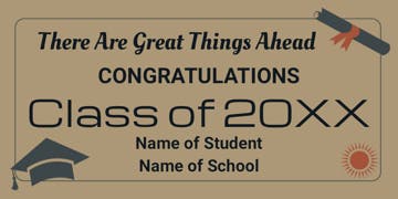 Picture of 4ft x 8ft - Banner - Graduation - 05