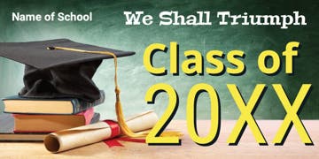 Picture of 4ft x 8ft - Banner - Graduation - 08