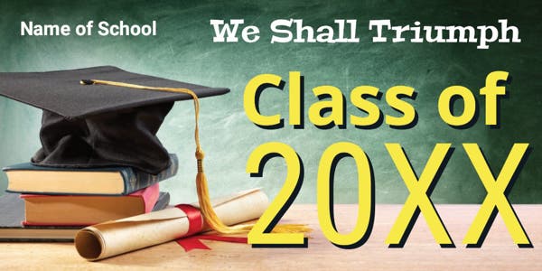Picture of 4ft x 8ft - Banner - Graduation - 08