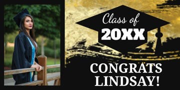 Picture of 4ft x 8ft - Banner - Graduation - 15