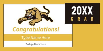 Picture of 4ft x 8ft - Banner - College - 01