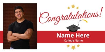 Picture of 4ft x 8ft - Banner - College Photo - 08