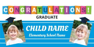 Picture of 4ft x 8ft - Banner - Elementary School - 01