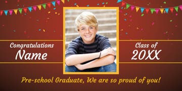 Picture of 4ft x 8ft - Banner - Elementary School Photo - 03