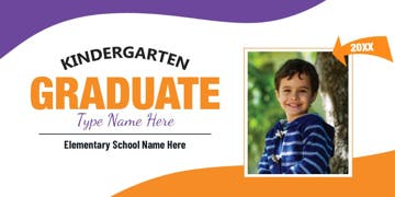 Picture of 4ft x 8ft - Banner - Elementary School Photo - 04
