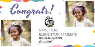 Picture of 4ft x 8ft - Banner - Elementary School Photo - 06