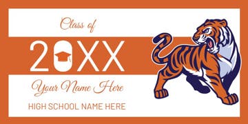 Picture of 4ft x 8ft - Banner - High School - 03