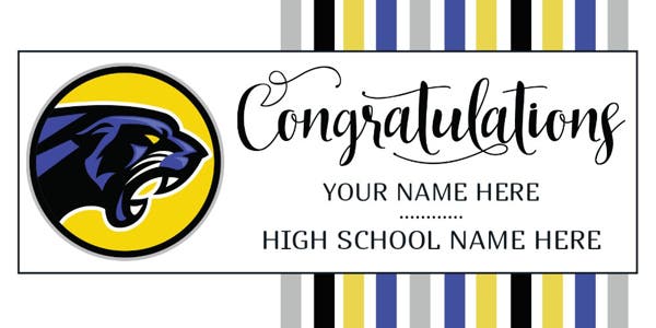 Picture of 4ft x 8ft - Banner - High School - 04