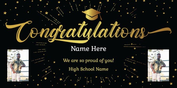 Picture of 4ft x 8ft - Banner - High School - 06