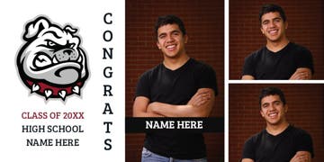 Picture of 4ft x 8ft - Banner - High School Photo - 01