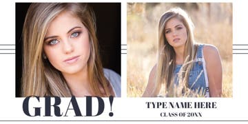 Picture of 4ft x 8ft - Banner - High School Photo - 02