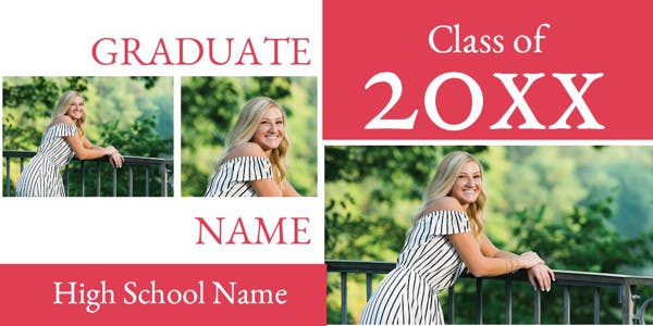 Picture of 4ft x 8ft - Banner - High School Photo - 07