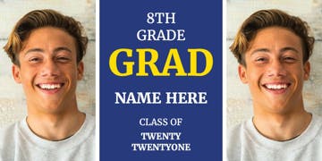 Picture of 4ft x 8ft - Banner - Middle School Photo - 01