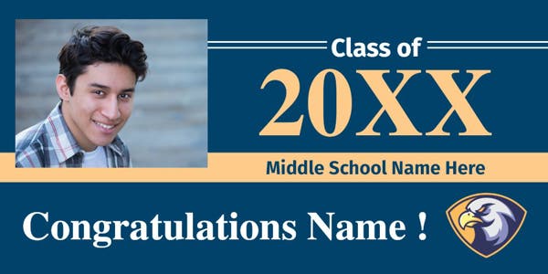Picture of 4ft x 8ft - Banner - Middle School Photo - 08