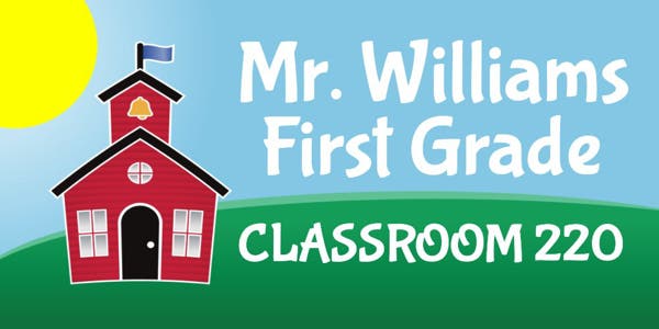 Picture of 3ft x 6ft - Banner - School - 22