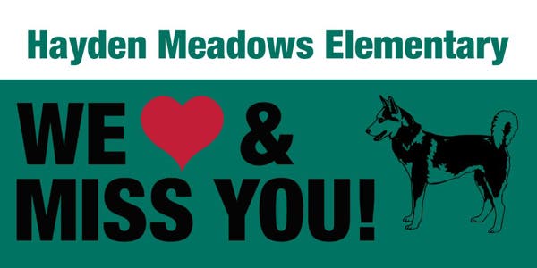 Picture of 4ft x 8ft Banner - We Miss You - 07