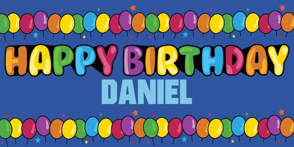 Picture of 4ft x 8ft - Banner - Birthday - 09