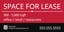 Picture of 3ft x 6ft - Banner - For Lease - 16
