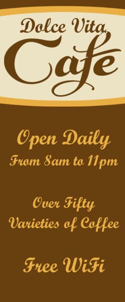 Picture of Retractable Banner - Events - 25