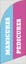 Picture of 6ft x 2ft - Feather Flag - Barber & Beauty - 01