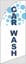 Picture of 6ft x 2ft - Feather Flag - Car Wash - 05
