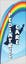 Picture of 6ft x 2ft - Feather Flag - Health Services - 13