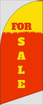 Picture of 6ft x 2ft - Feather Flag - For Sale - 01