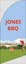 Picture of 6ft x 2ft - Feather Flag - BBQ - 04