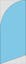 Picture of 6ft x 2ft - Feather Flag -  Solid Color - 04