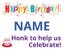 Picture of 18" x 24" - Yard Sign - Birthdays - 07