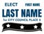 Picture of 18" x 24" - Yard Sign - Campaign - 03
