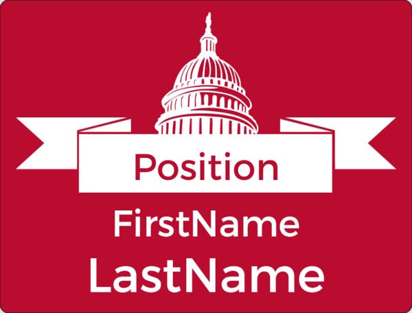Picture of 18" x 24" - Yard Sign - Campaign - 12