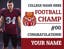 Picture of 18" x 24" - Yard Sign - Football - 03