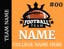 Picture of 18" x 24" - Yard Sign - Football - 06