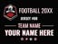 Picture of 18" x 24" - Yard Sign - Football - 08