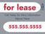 Picture of 18" x 24" - Yard Sign -  For Lease/Rent - 09