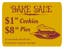 Picture of 18" x 24" - Yard Sign -  Fundraisers - 03