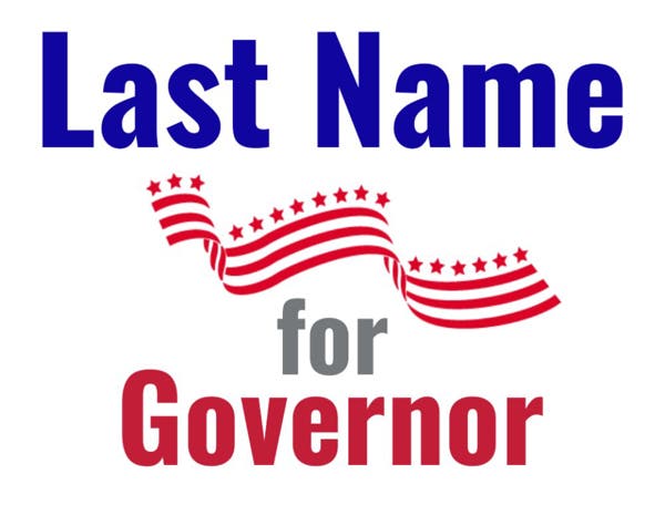 Picture of 18" x 24" - Yard Sign - State Campaign - 03