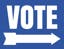 Picture of 18" x 24" - Yard Sign - Vote - 10