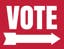 Picture of 18" x 24" - Yard Sign - Vote - 15