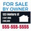 Picture of 24" x 24" - Yard Sign - For Sale By Owner - 02