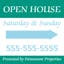 Picture of 24" x 24" - Yard Sign - Open House - 02