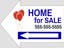 Picture of 16.75" x 22.75" - Yard Sign - Arrow Shaped - 31