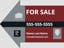 Picture of 16.75" x 22.75" - Yard Sign - Arrow Shaped - 37