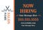 Picture of 12" x 18" - Car Magnet - Now Hiring - 11