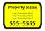 Picture of 12" x 18" - Car Magnet - Property Management - 02